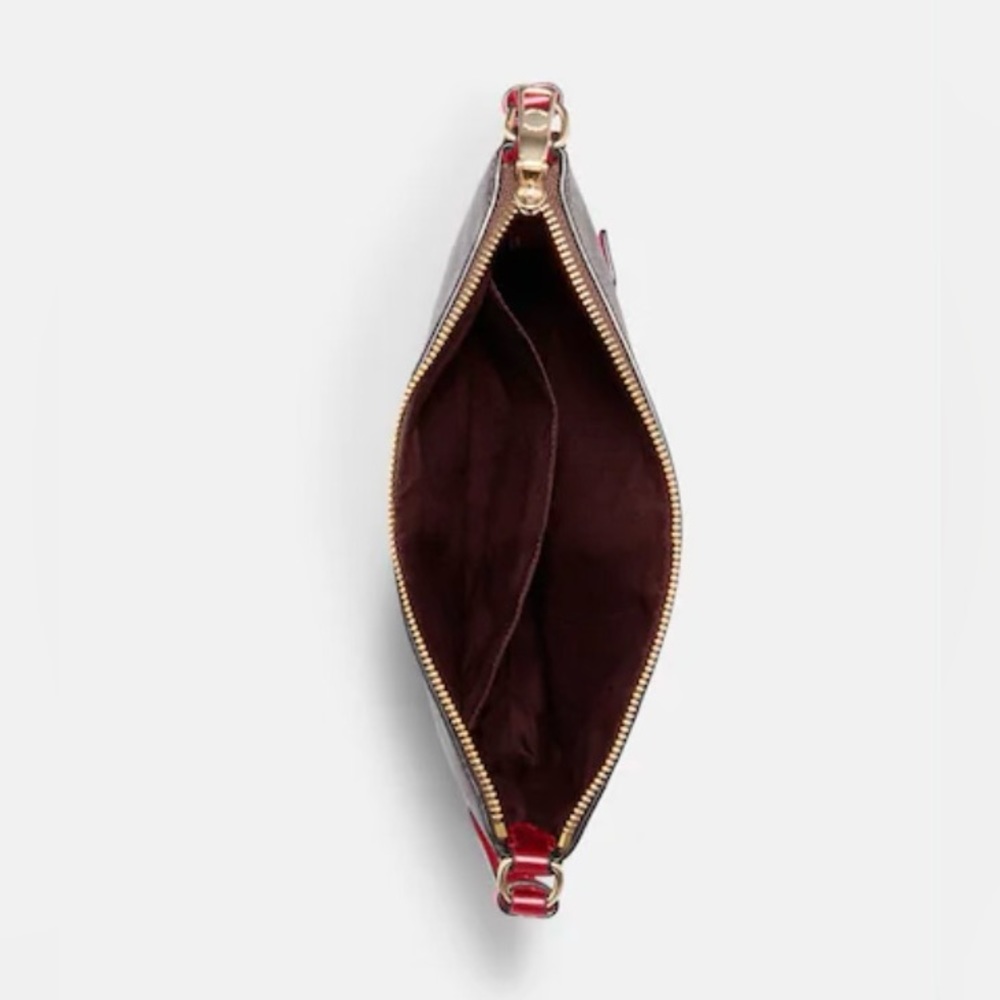 Brand New Sig Rowan File Bag Brown/ Red.. The Perfect Crossbody Purse ♥️ - Picture 3 of 7